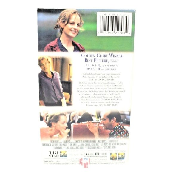 As Good as It Gets VHS, 1998 Closed Caption Romantic Comedy Jack Nicholson - Picture 2 of 5